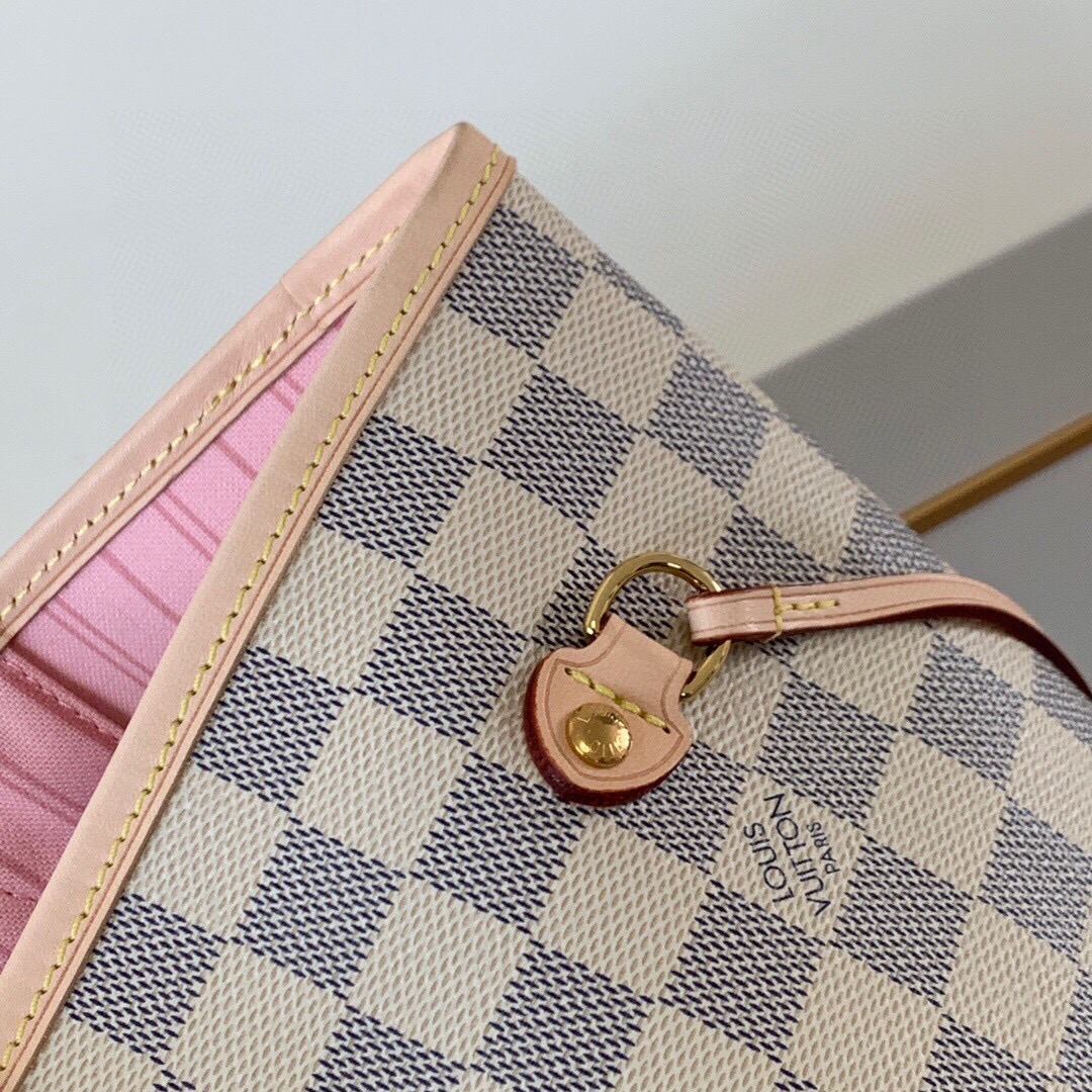 Louis Vuitton Neverfull MM Rose Pink 31Cm N41605 - Image 8