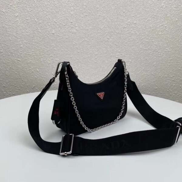 Alternative view of Prada Re Edition 2005 Re Nylon Black Red 22cm 1BH204 064 F0DL1 V I1L