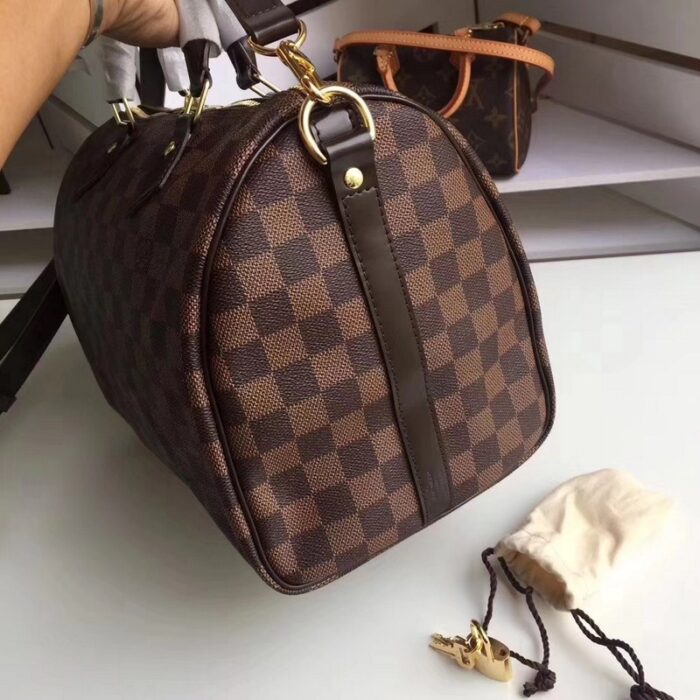 Alternative view of Louis Vuitton Speedy Bandoulière 25 Damier Ebene 25cm N40575