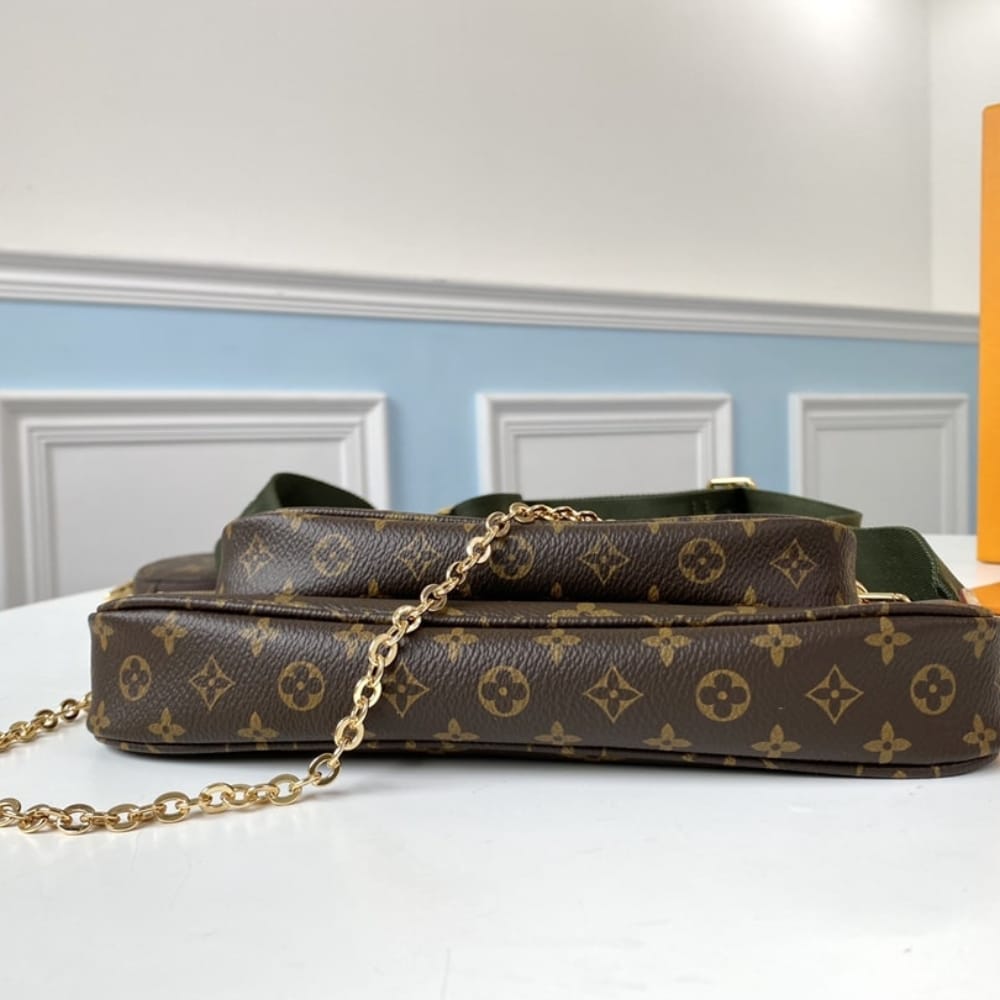 Louis Vuitton Multi Pochette Accessoires Monogram Canvas Khaki 24cm M44813 - Image 2