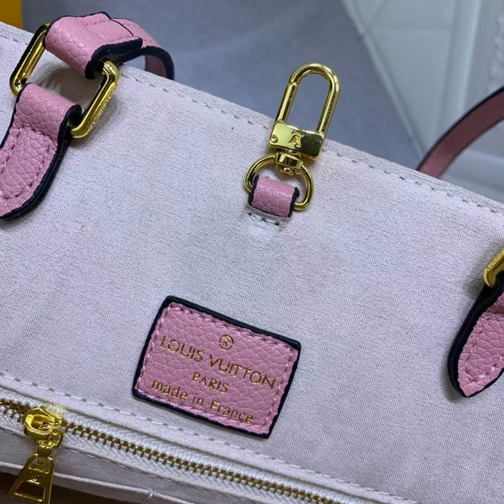 Louis Vuitton Onthego MM Monogram Empreinte Trianon Pink 33cm M46286 - Image 10