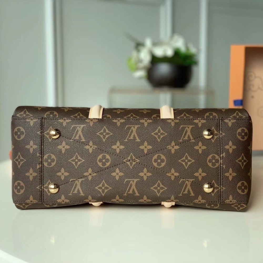 Louis Vuitton Soufflot MM Monogram Canvas Handle Bag Pink 36cm M44816 - Image 8