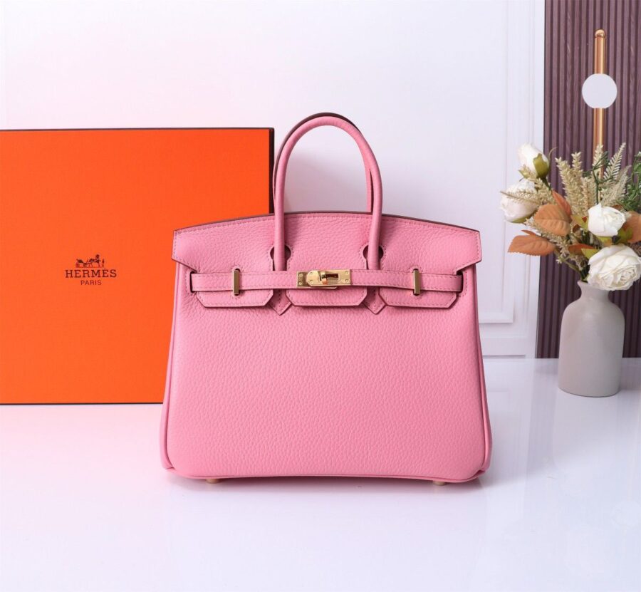 Alternative view of Hermes Birkin 30 Togo Leather Gold Hardware Light Pink 30Cm