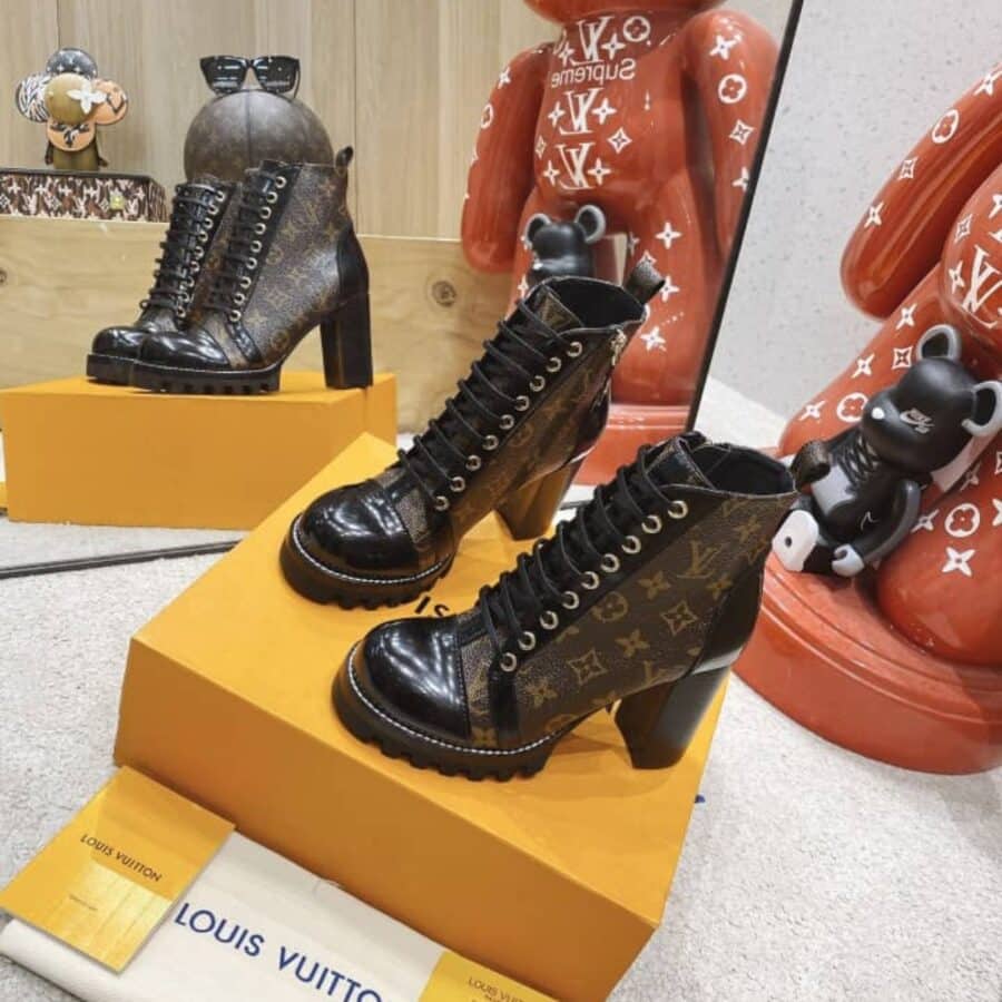 Alternative view of Louis Vuitton Star Trail Ankle Boot Brown 1A2Y7P