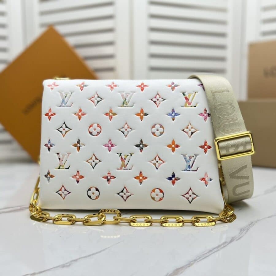 Alternative view of Louis Vuitton Coussin PM Multicolor Flower White 26Cm M21209