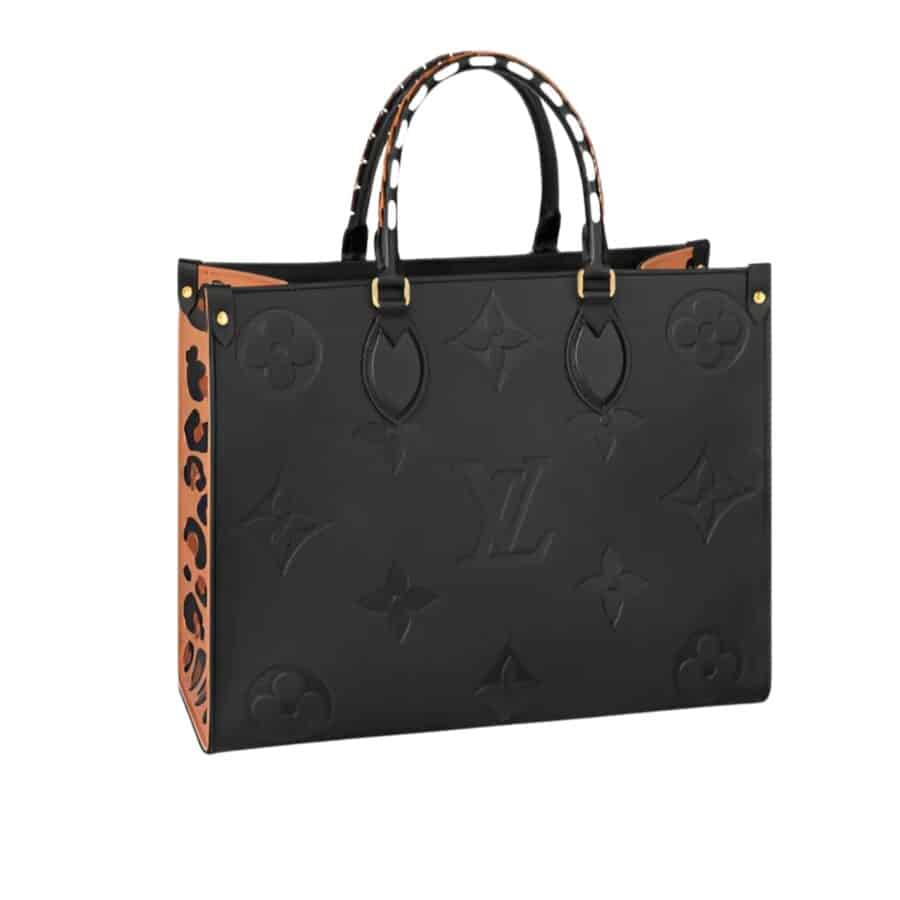 Louis Vuitton Onthego MM Wilde At Heart Black 35Cm M58522