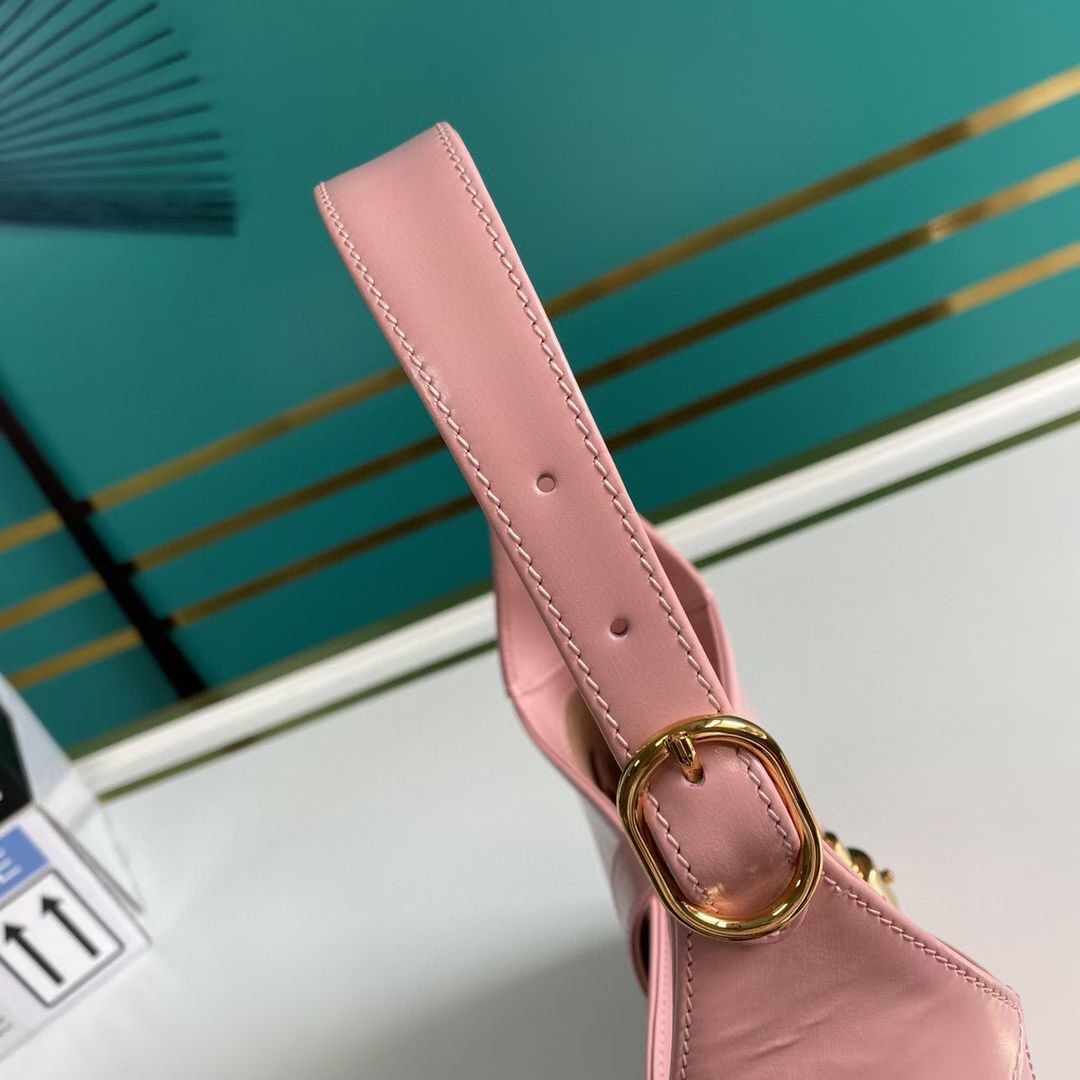 Gucci Jackie 1961 Mini Bag Light Pink 19cm 637091 10O0G 5815 - Image 9