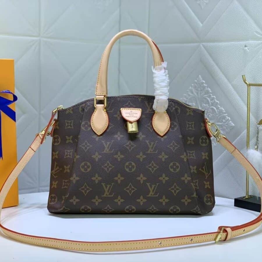Alternative view of Louis Vuitton Rivoli PM Monogram Canvas Handle Bag Brown 25cm M44543