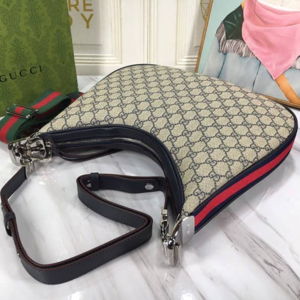 Gucci Gg Attache Large Shoulder Bag Beige 35Cm 702823 96Grn 4082 - Image 8