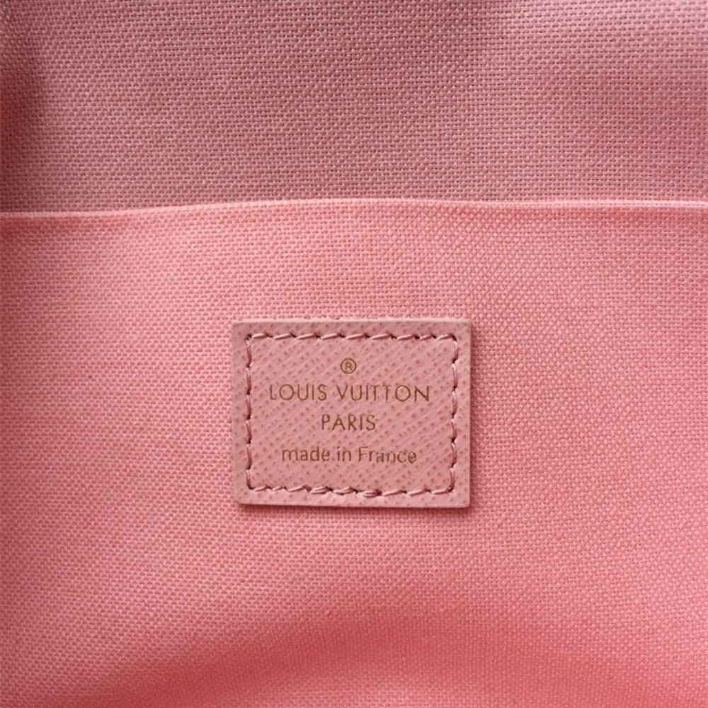 Louis Vuitton Félicie Pochette Damier Azur Canvas Pink 21cm N63106 - Image 5