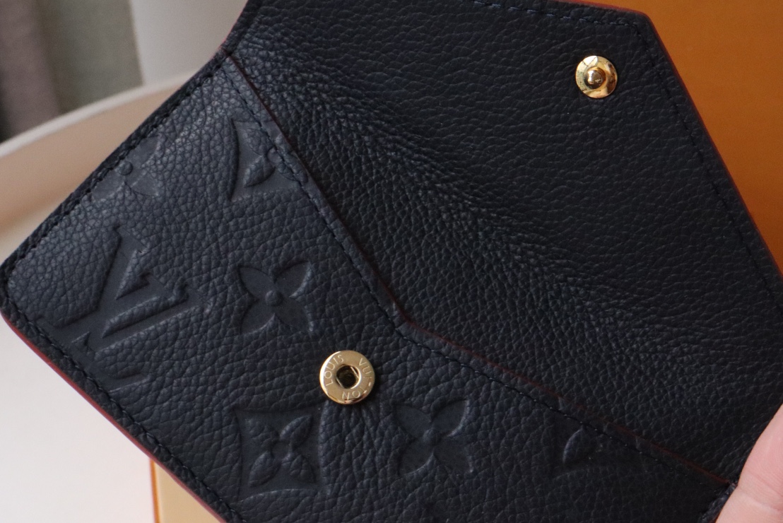 Louis Vuitton Card Holder Recto Verso Wallet Navy Blue / Red 13Cm M69420 - Image 3