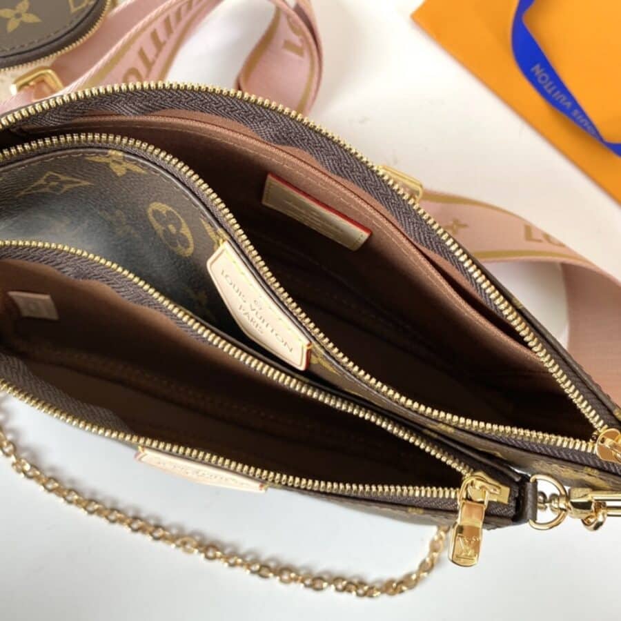 Alternative view of Louis Vuitton Multi Pochette Accessoires Monogram Canvas Rose Clair 24cm M44840