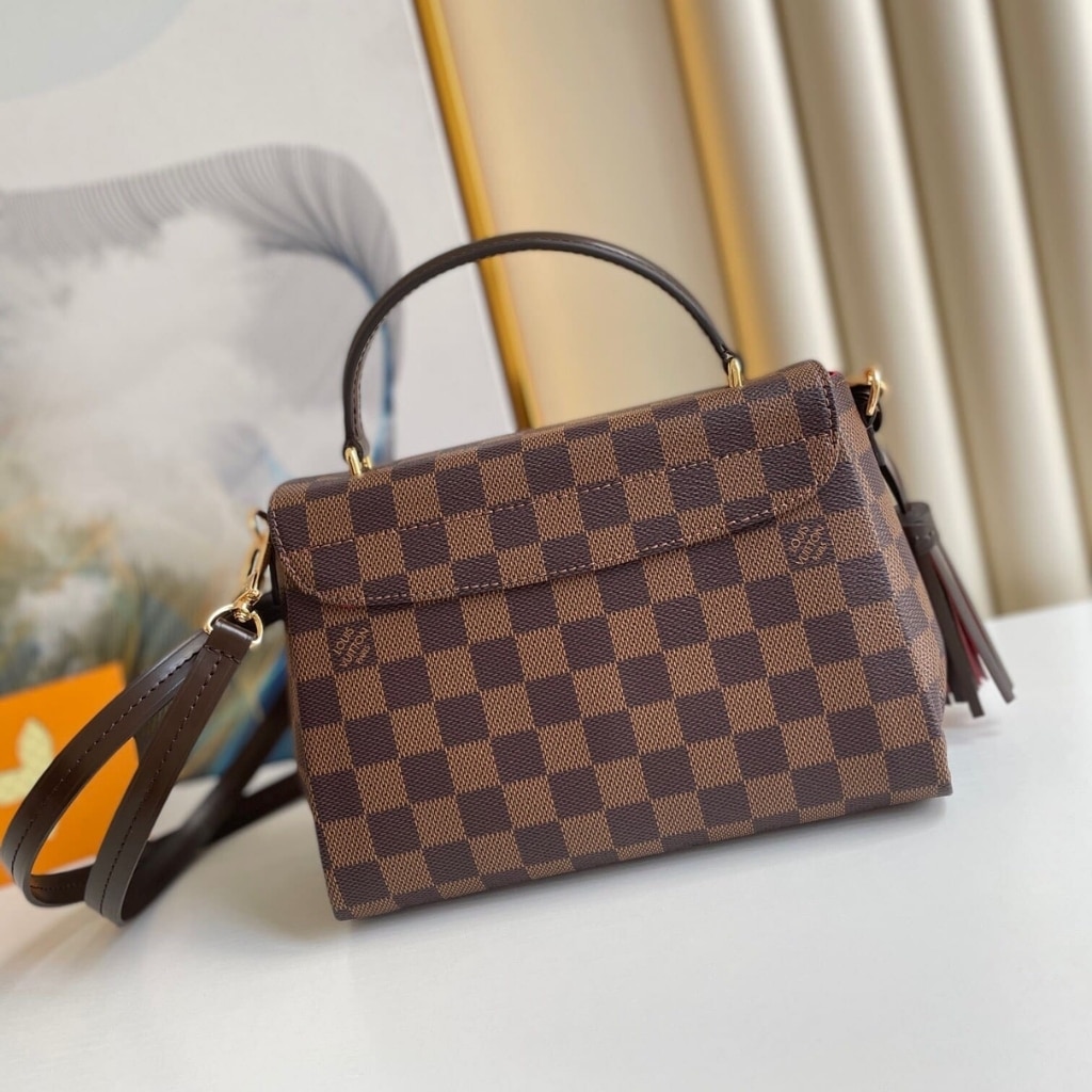 Louis Vuitton Croisette Damier Ebene Canvas 24cm N53000 - Image 8