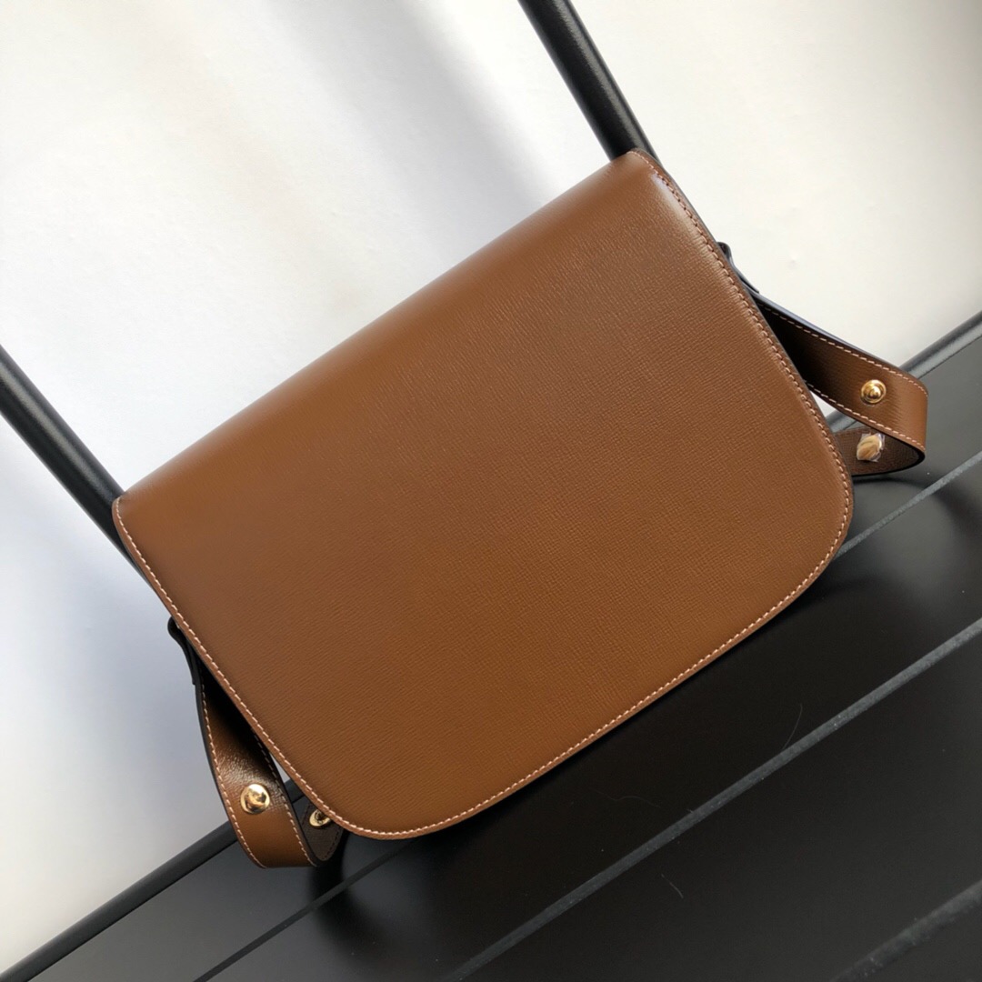 Gucci Horsebit 1955 Medium Shoulder Bag Brown Leather 25Cm 602204 1DB0G 2361 - Image 9