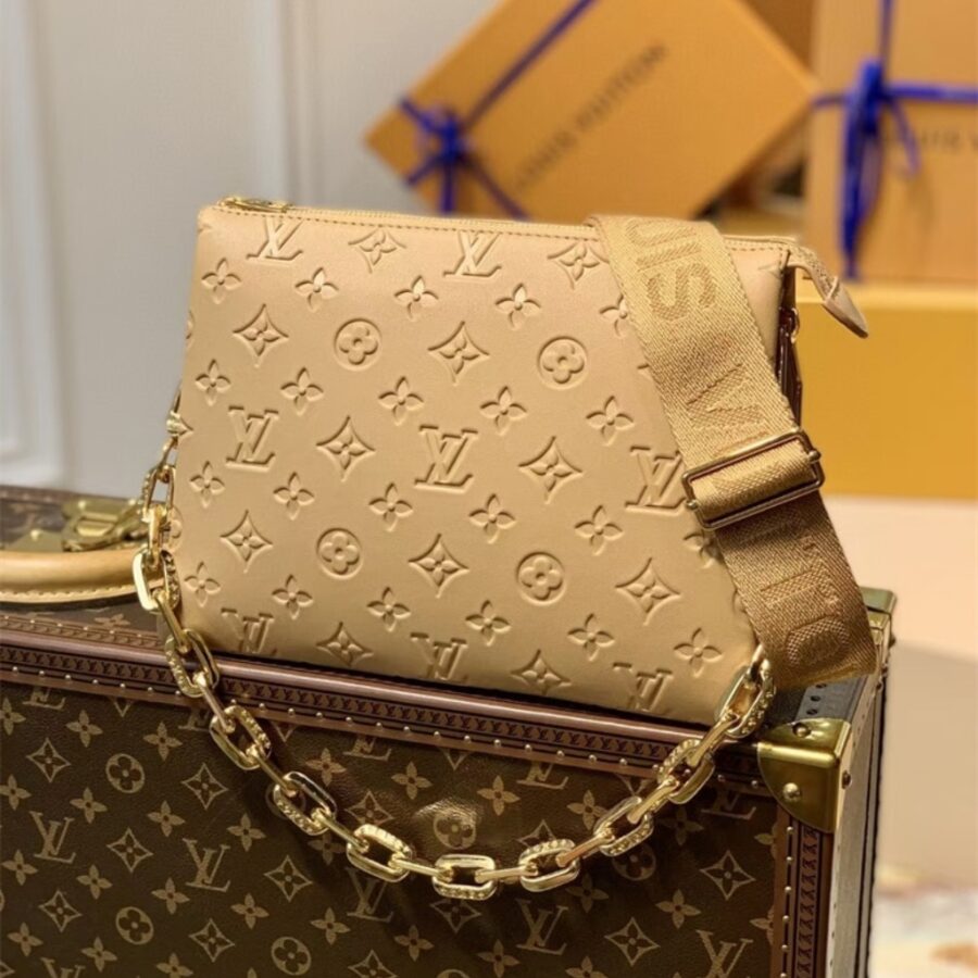 Alternative view of Louis Vuitton Coussin PM Monogram Leather Shoulder Bag Camel 26cm M57791