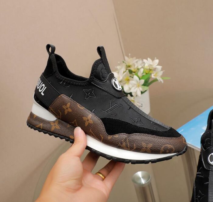 Alternative view of Louis Vuitton Run Away Sneaker Monogram Black