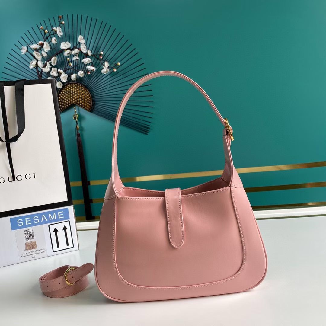 Gucci Jackie 1961 Mini Bag Light Pink 19cm 637091 10O0G 5815 - Image 2