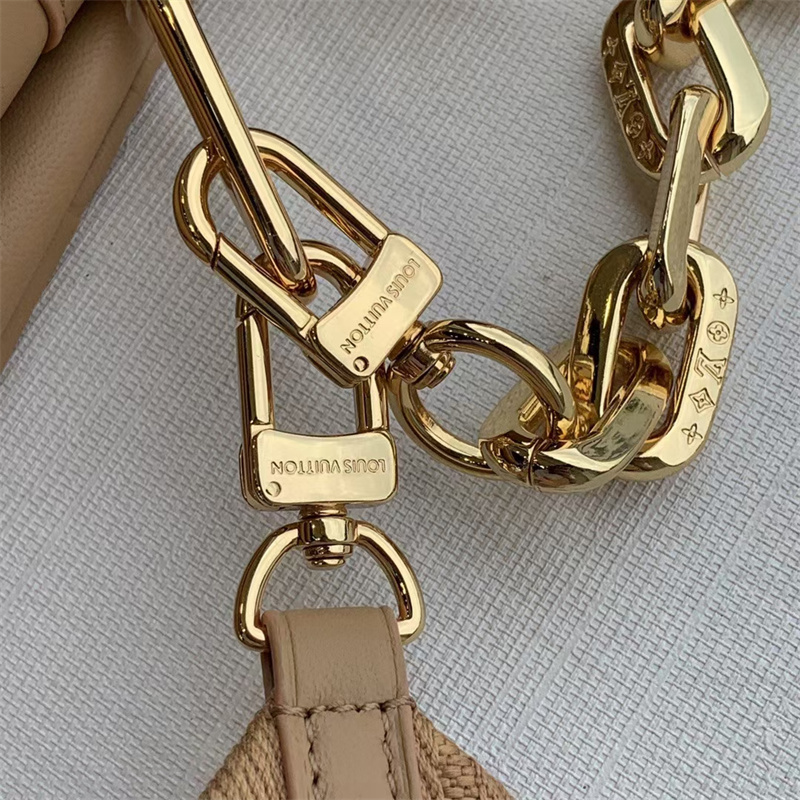 Louis Vuitton Coussin PM Monogram Leather Shoulder Bag Camel 26cm M57791 - Image 5