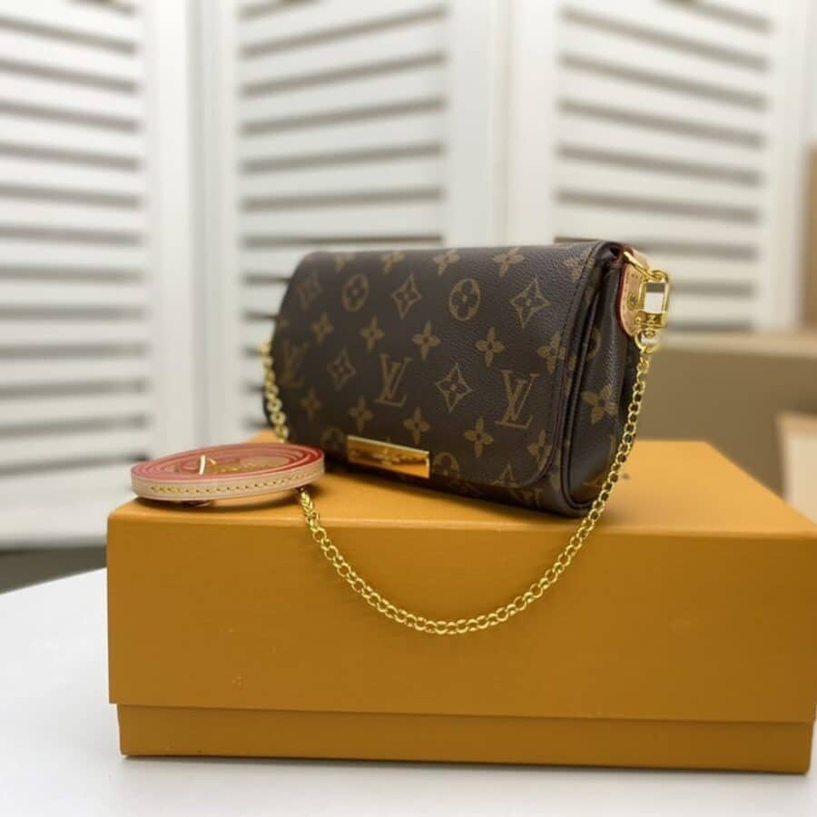 Alternative view of Louis Vuitton Favorite MM Monogram Brown 25Cm M40718