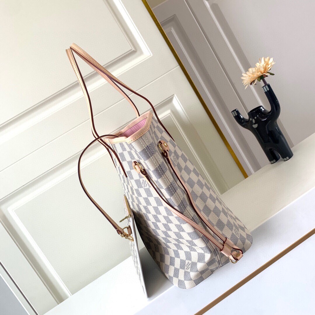 Louis Vuitton Neverfull MM Rose Pink 31Cm N41605 - Image 3