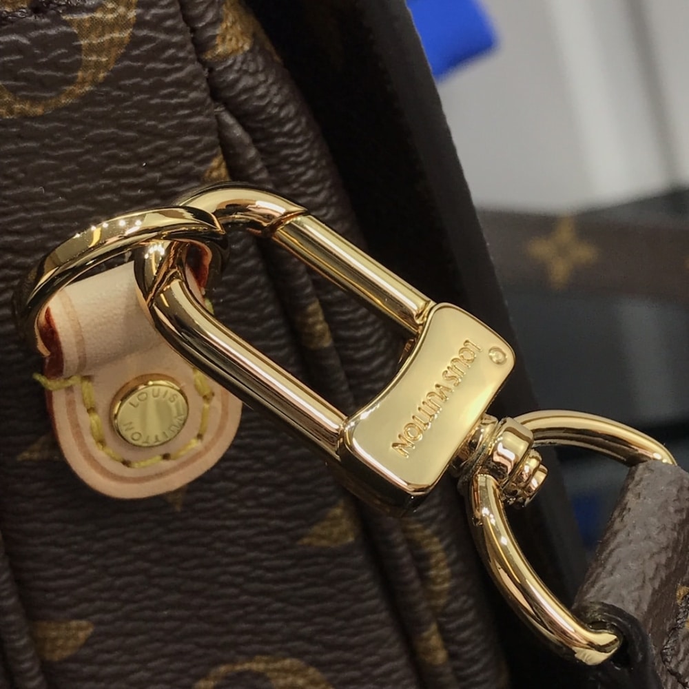 Louis Vuitton Pochette Métis Monogram Canvas Satchel Brown 25cm M44875 - Image 6
