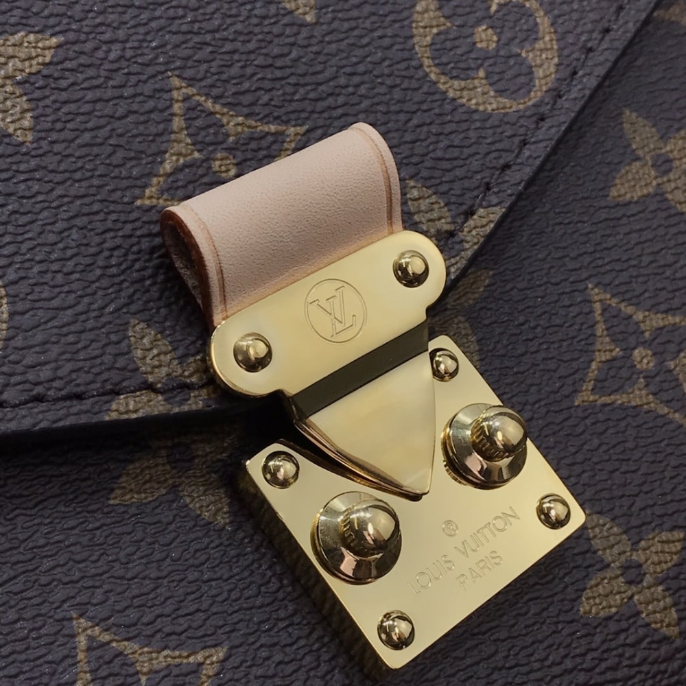 Louis Vuitton Pochette Métis Monogram Canvas Satchel Brown 25cm M44875 - Image 7