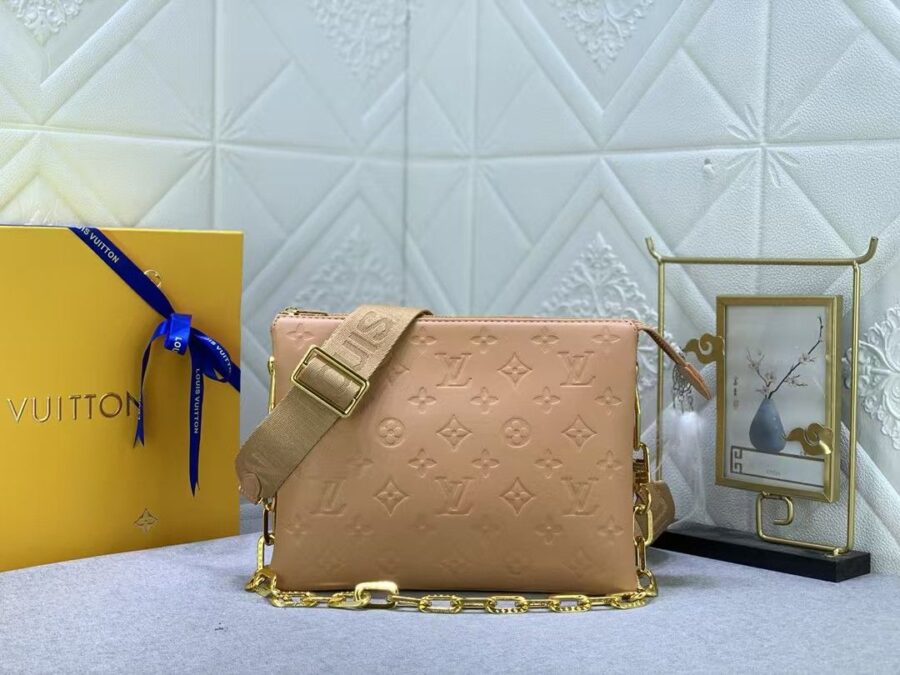 Alternative view of Louis Vuitton Coussin PM Monogram Leather Shoulder Bag Camel 26cm M57791