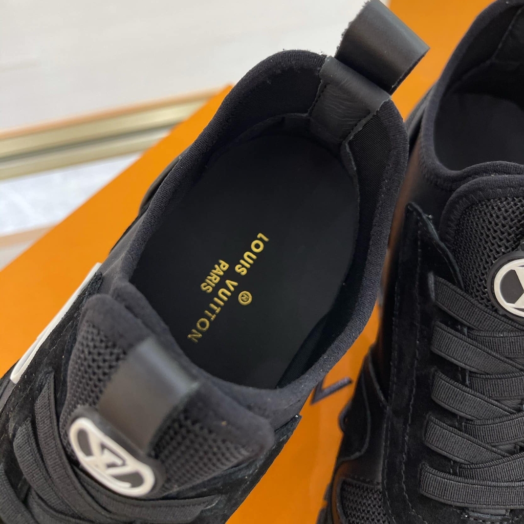 LOUIS VUITTON RUN AWAY SNEAKER BLACK 1A9ER7 - Image 7