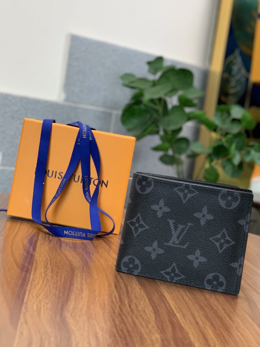 Alternative view of Louis Vuitton Amerigo Wallet Monogram Canvas In Black 11Cm N60053