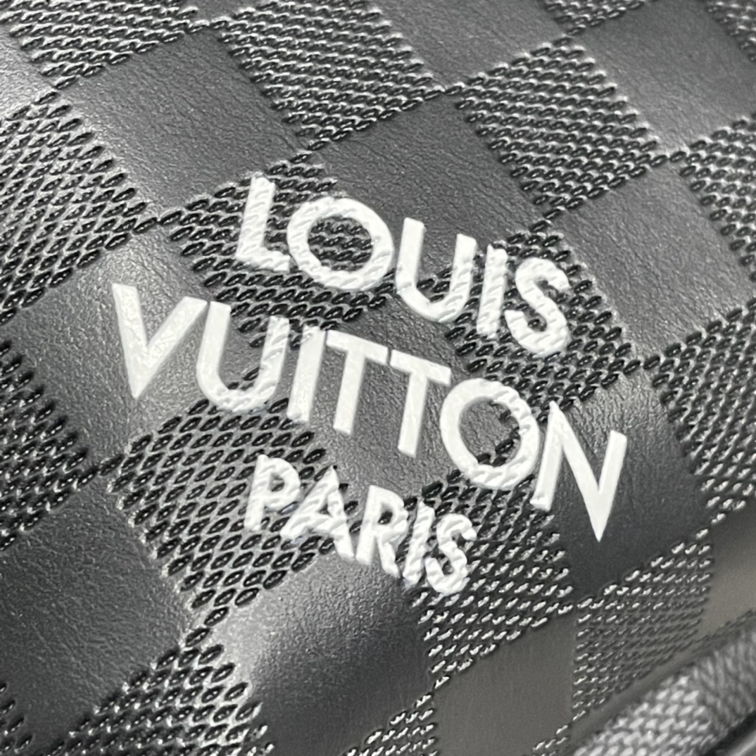 Louis Vuitton Avenue Slingbag 31Cm Black And Grey N40439 - Image 5