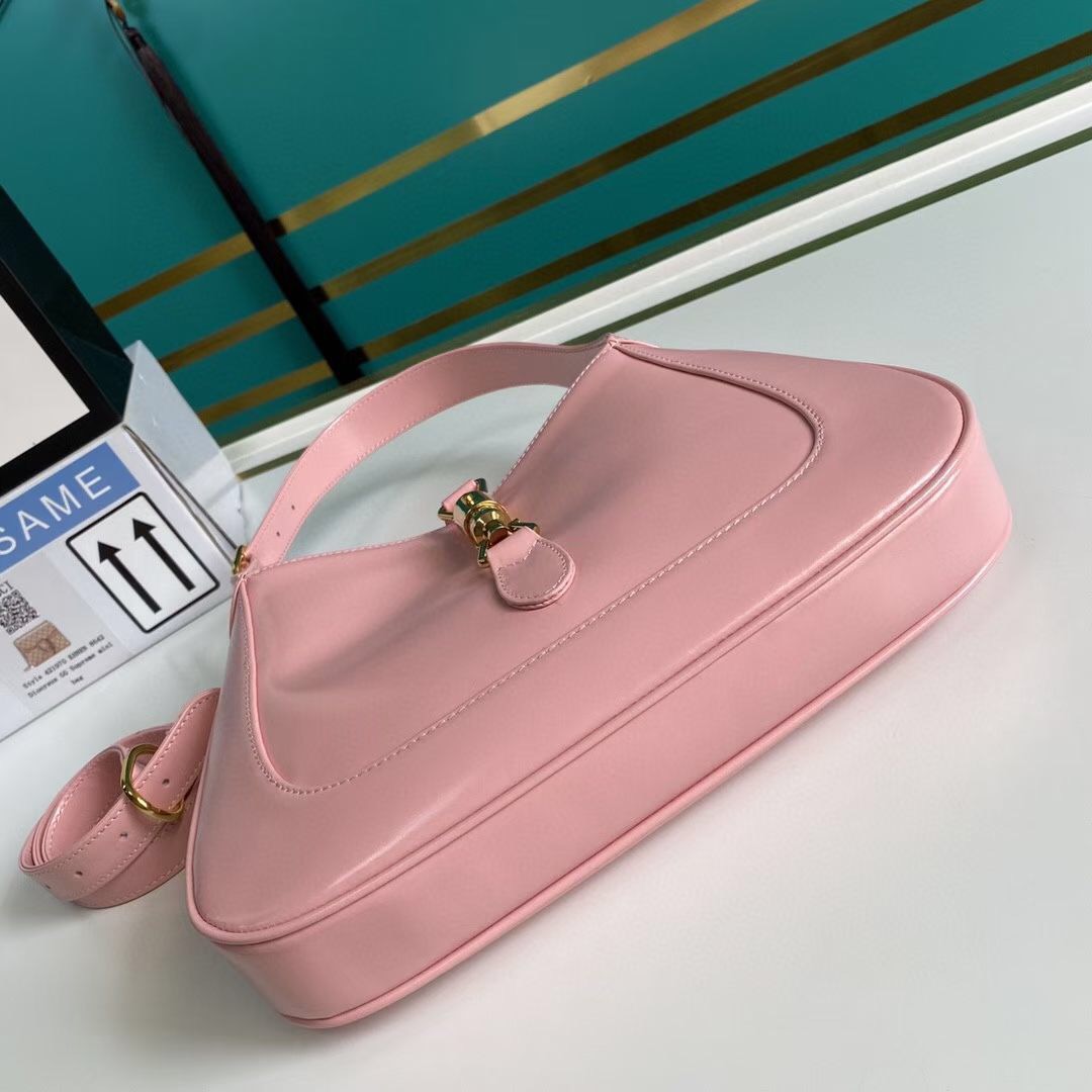 Gucci Jackie 1961 Mini Bag Light Pink 19cm 637091 10O0G 5815 - Image 7