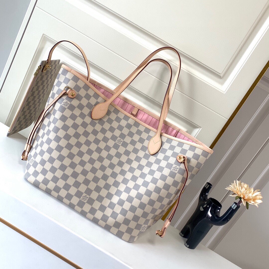 Louis Vuitton Neverfull MM Rose Pink 31Cm N41605 - Image 2