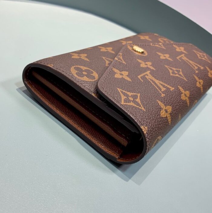 Alternative view of Louis Vuitton Sarah Wallet Monogram Canvas Brown 19Cm M60531
