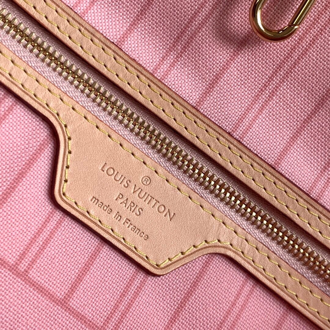 Louis Vuitton Neverfull MM Rose Pink 31Cm N41605 - Image 10