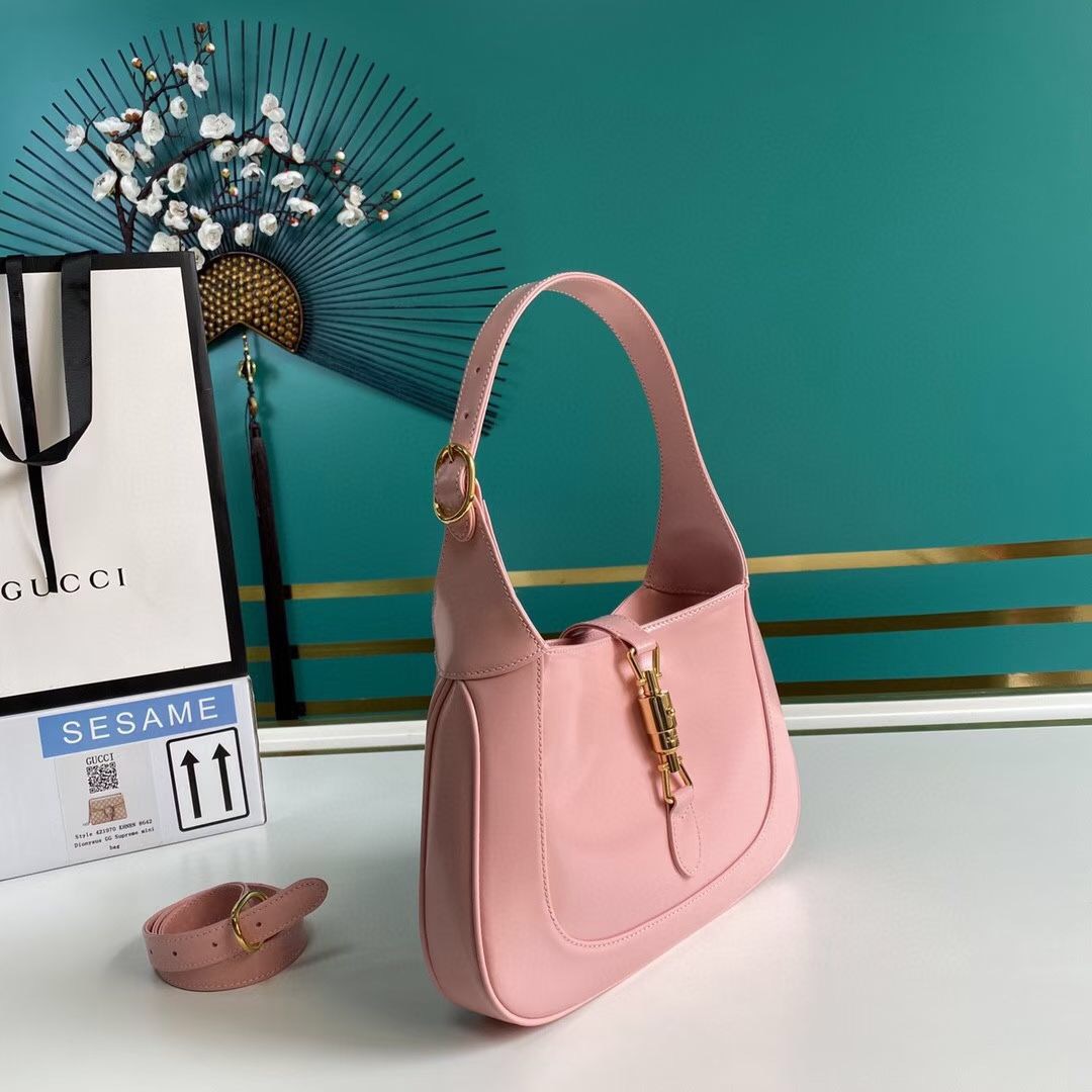 Gucci Jackie 1961 Mini Bag Light Pink 19cm 637091 10O0G 5815 - Image 4