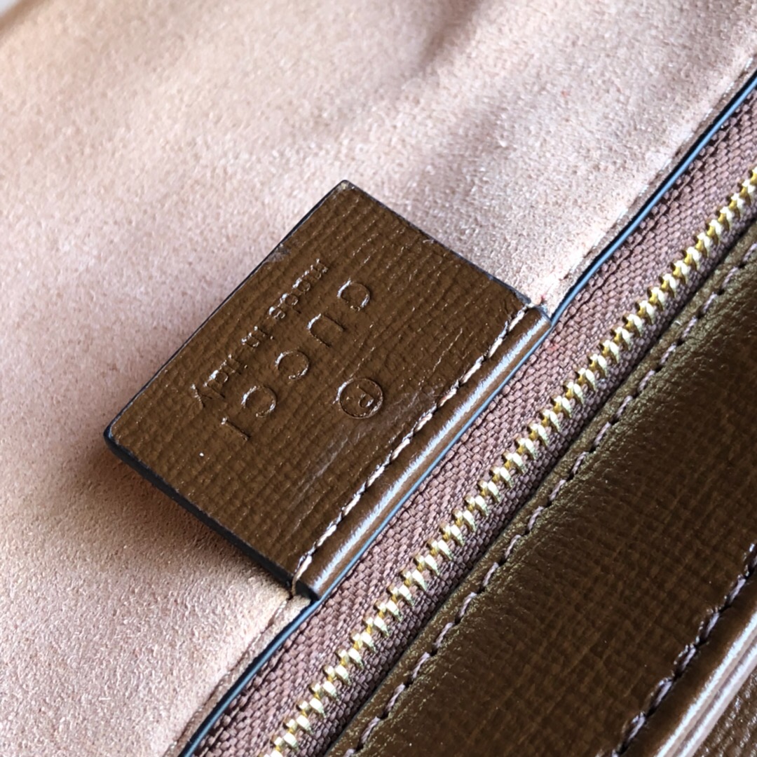 Gucci Horsebit 1955 Medium Shoulder Bag Brown Leather 25Cm 602204 1DB0G 2361 - Image 4