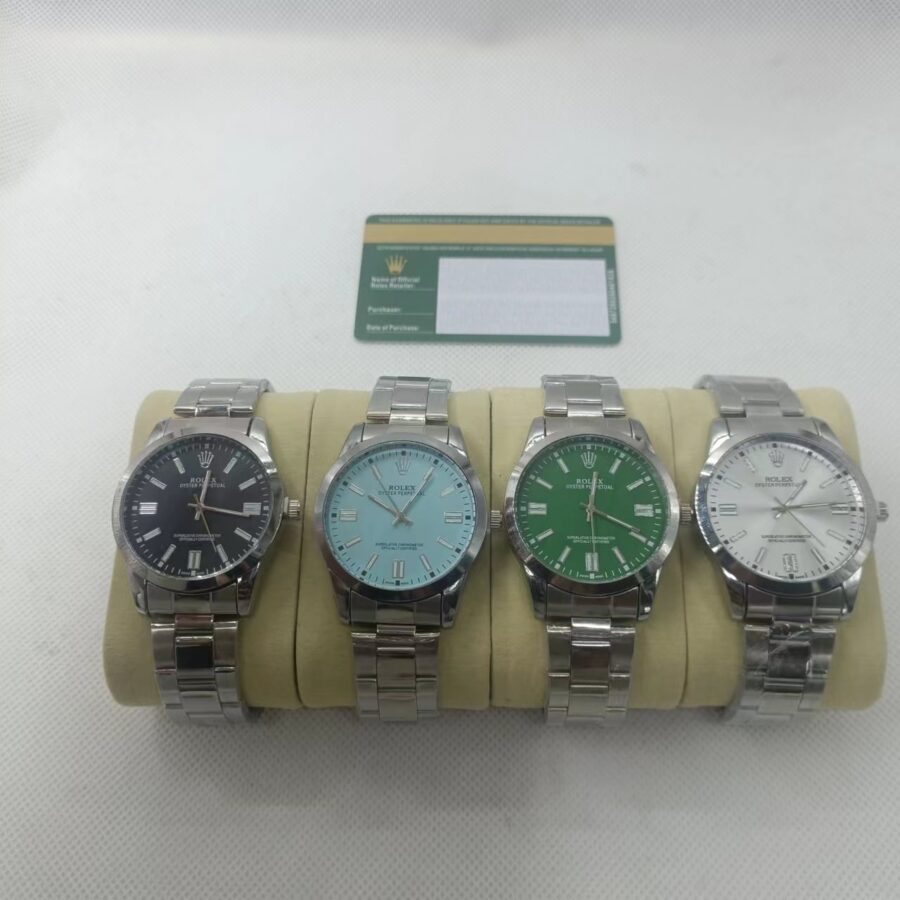 Alternative view of Rolex Oyster Perpetual Watch 41mm Black Dial 124300 0002