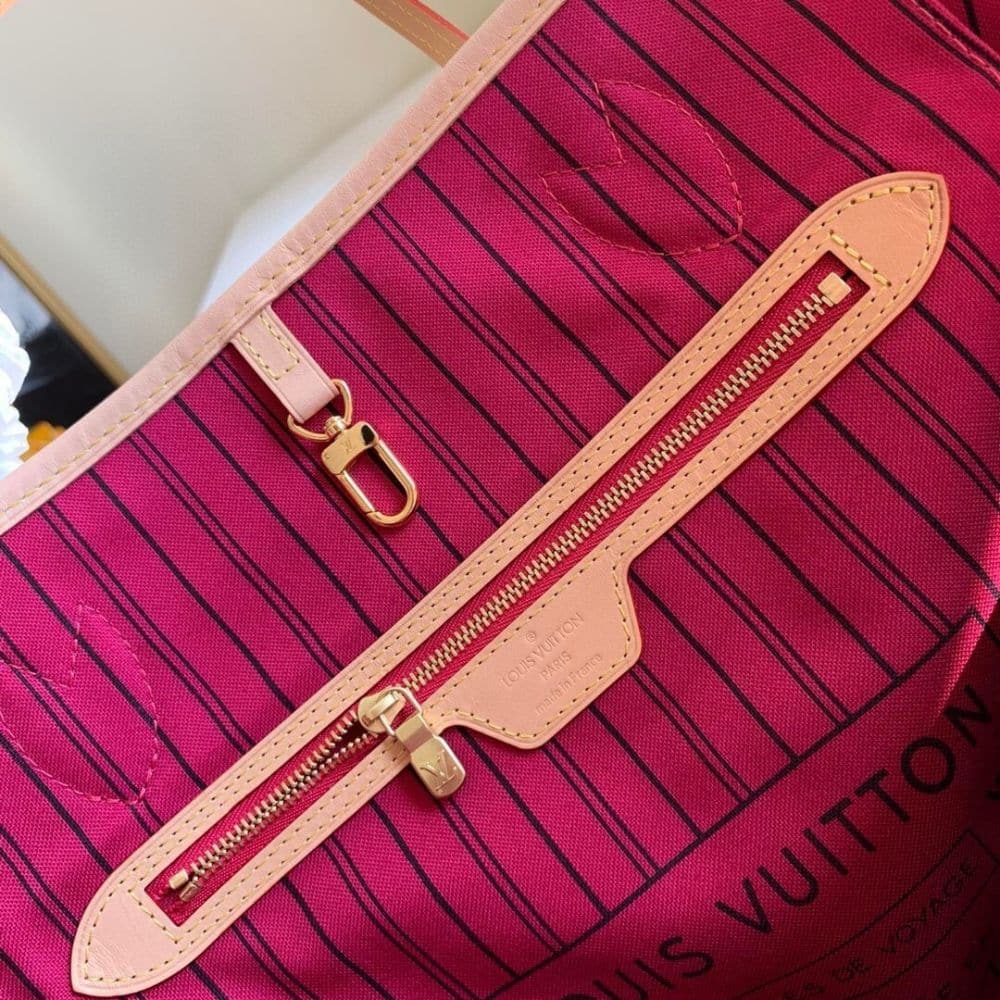 Louis Vuitton Neverfull GM Pivoine Pink 39Cm M41180 - Image 6