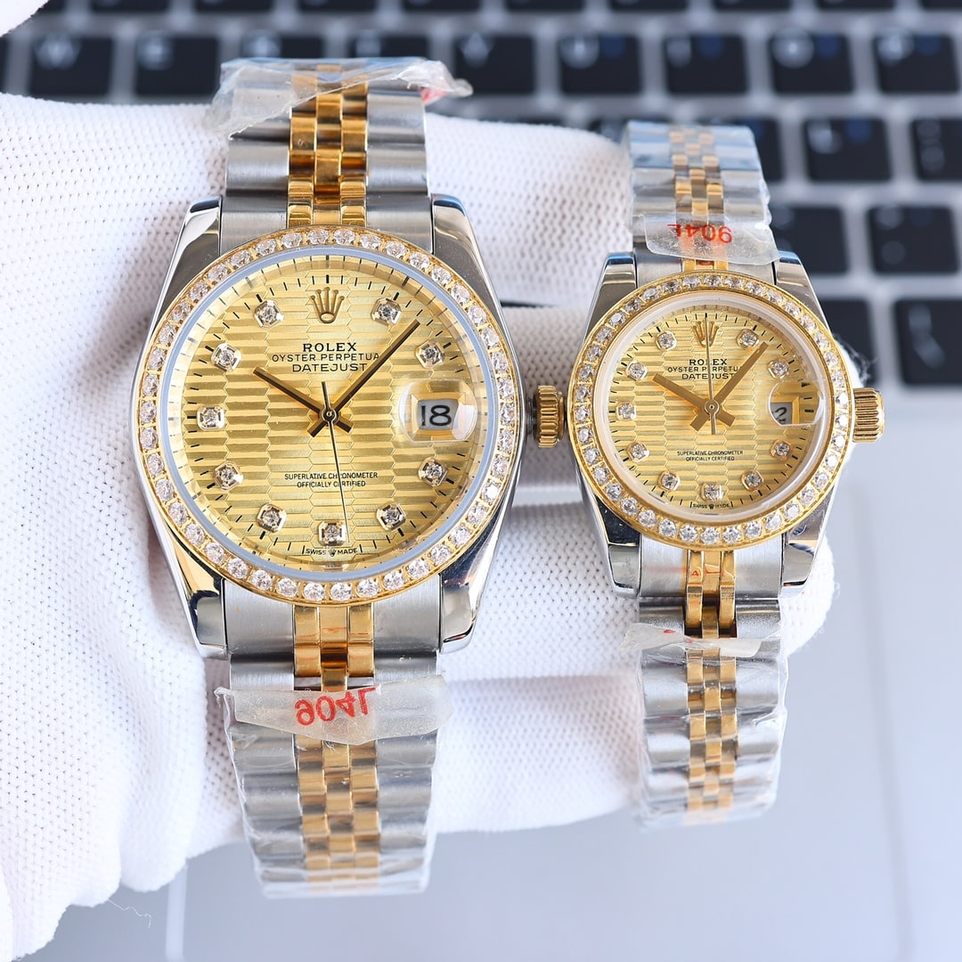 Rolex Datejust 36 Oyster Perpetual Oystersteel Yellow Gold And Diamond Dial 36mm 126283 - Image 2