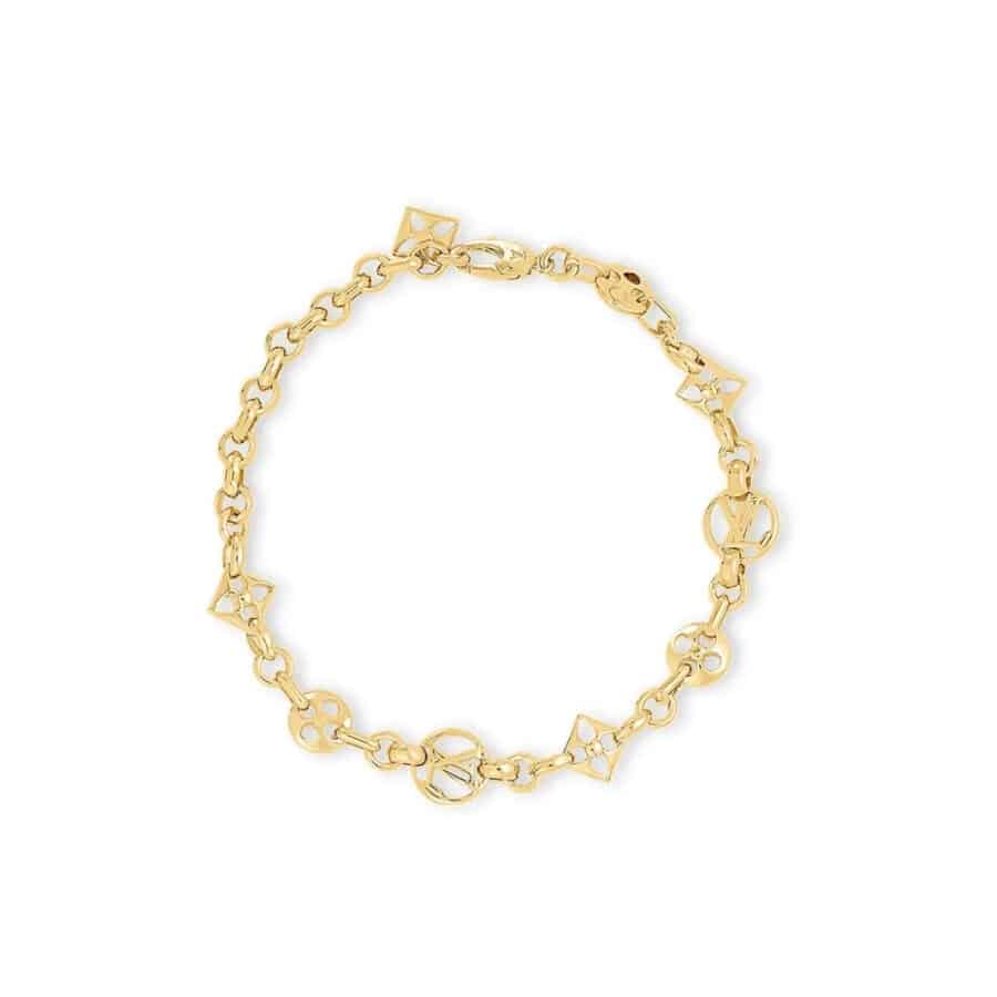 Louis Vuitton LV Crazy in Lock Bracelet Gold M00376
