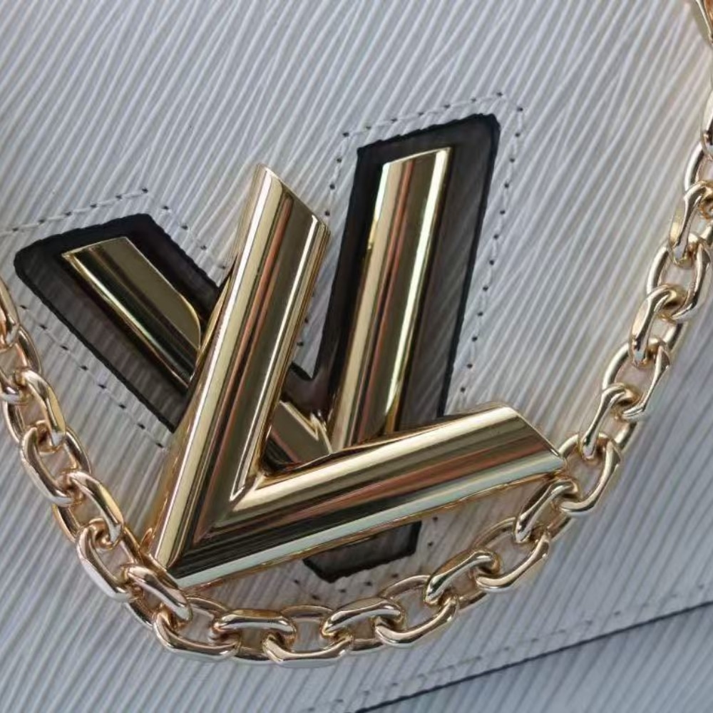 Louis Vuitton Twist MM White 23cm M21111 - Image 7