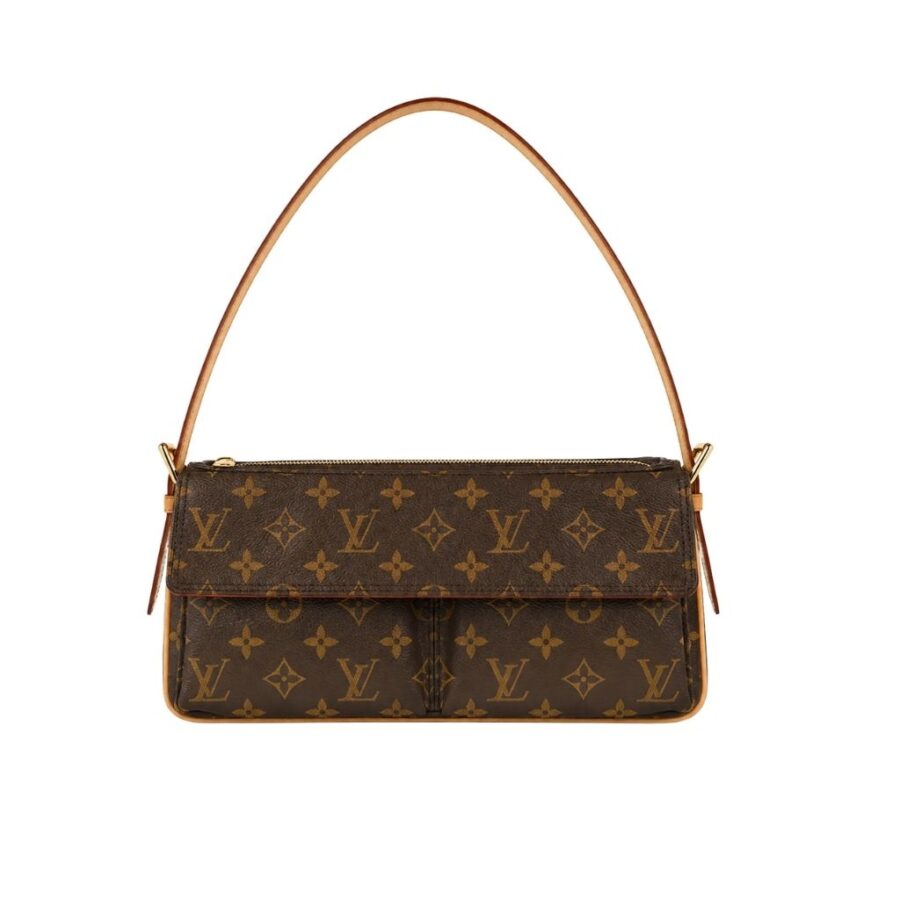 Louis Vuitton Vivacité Monogram Canvas Brown 25Cm M46999