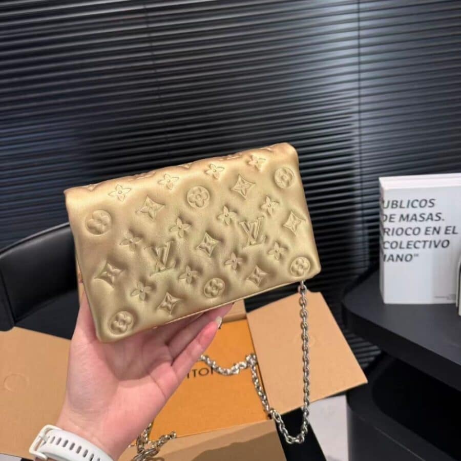 Alternative view of Louis Vuitton Pochette Coussin Monogram Gold 20Cm M80999