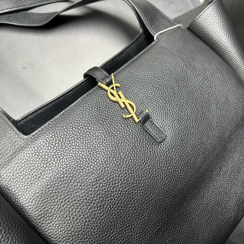 Saint Laurent Le 5 À 7 Bea In Grained Leather Black 50Cm 763435Aaduu1000 - Image 7