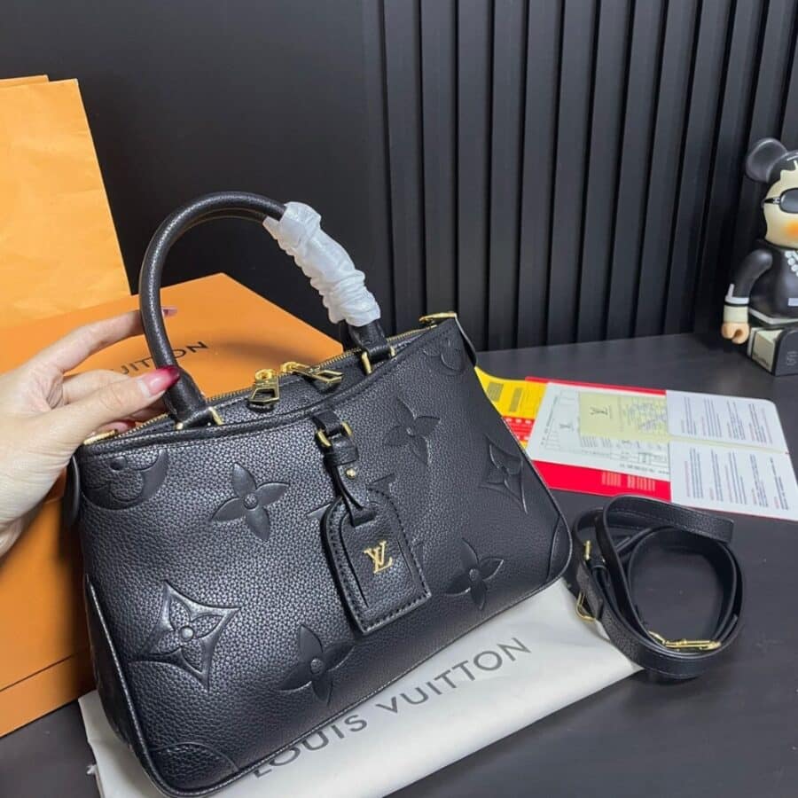 Alternative view of Louis Vuitton Trianon PM Monogram Empreinte Black 28Cm M46488