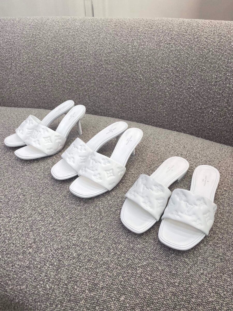 Alternative view of Louis Vuitton Revival Mule White 1A9Oxc