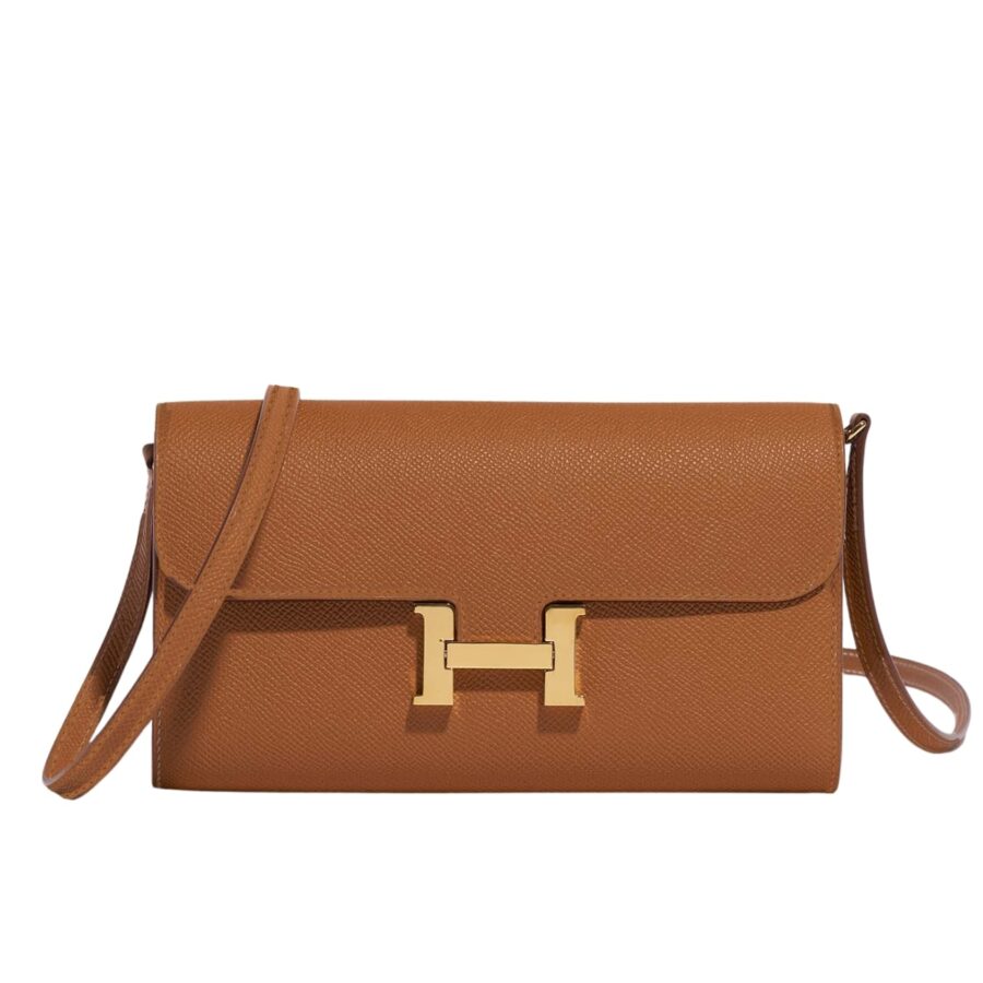 Hermes Constance Wallet To Go Gold Epsom Gold Hardware 21Cm