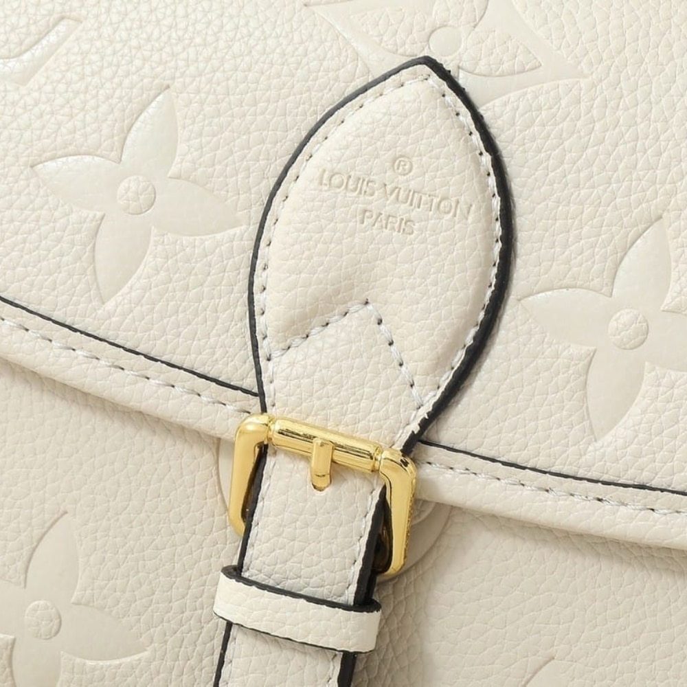Louis Vuitton Diane Monogram Empreinte Leather White 24Cm M46388 - Image 8