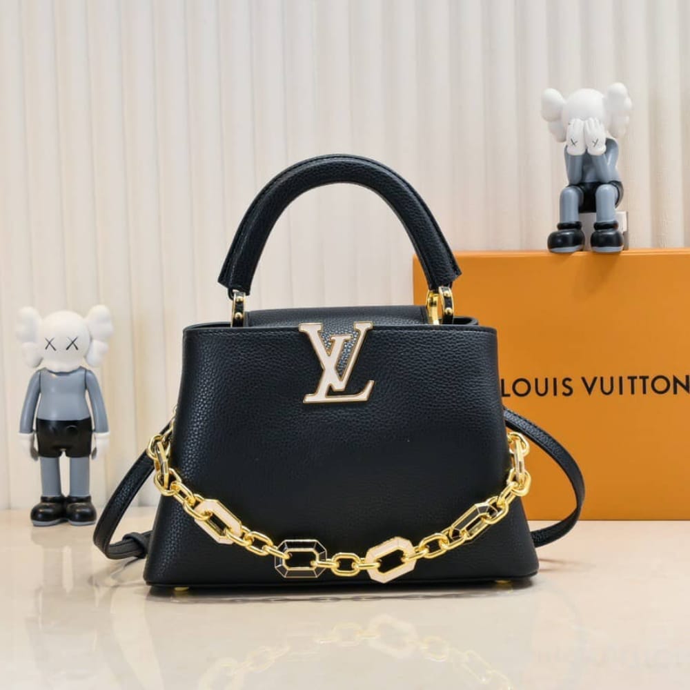 Louis Vuitton Capucines BB Black 27Cm - Image 2