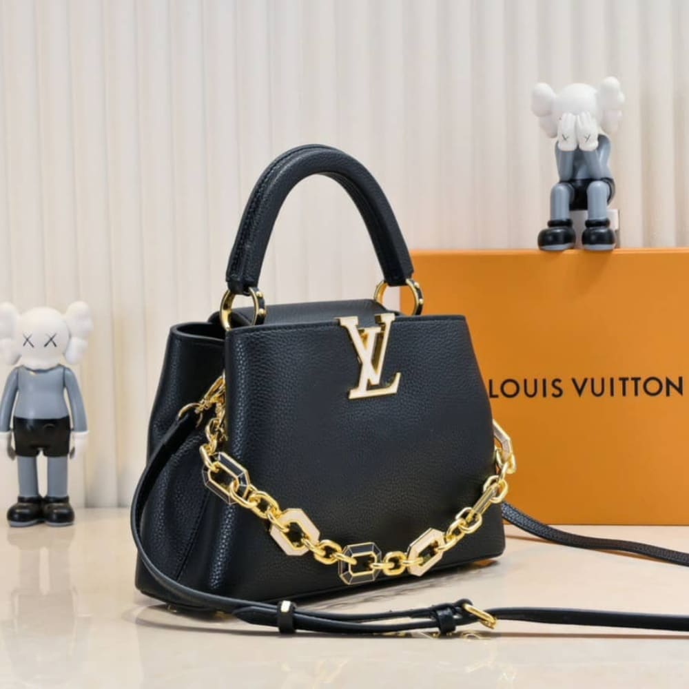 Louis Vuitton Capucines BB Black 27Cm - Image 3
